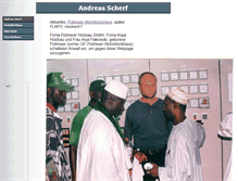 Tablet Screenshot of andreas-scherf.com